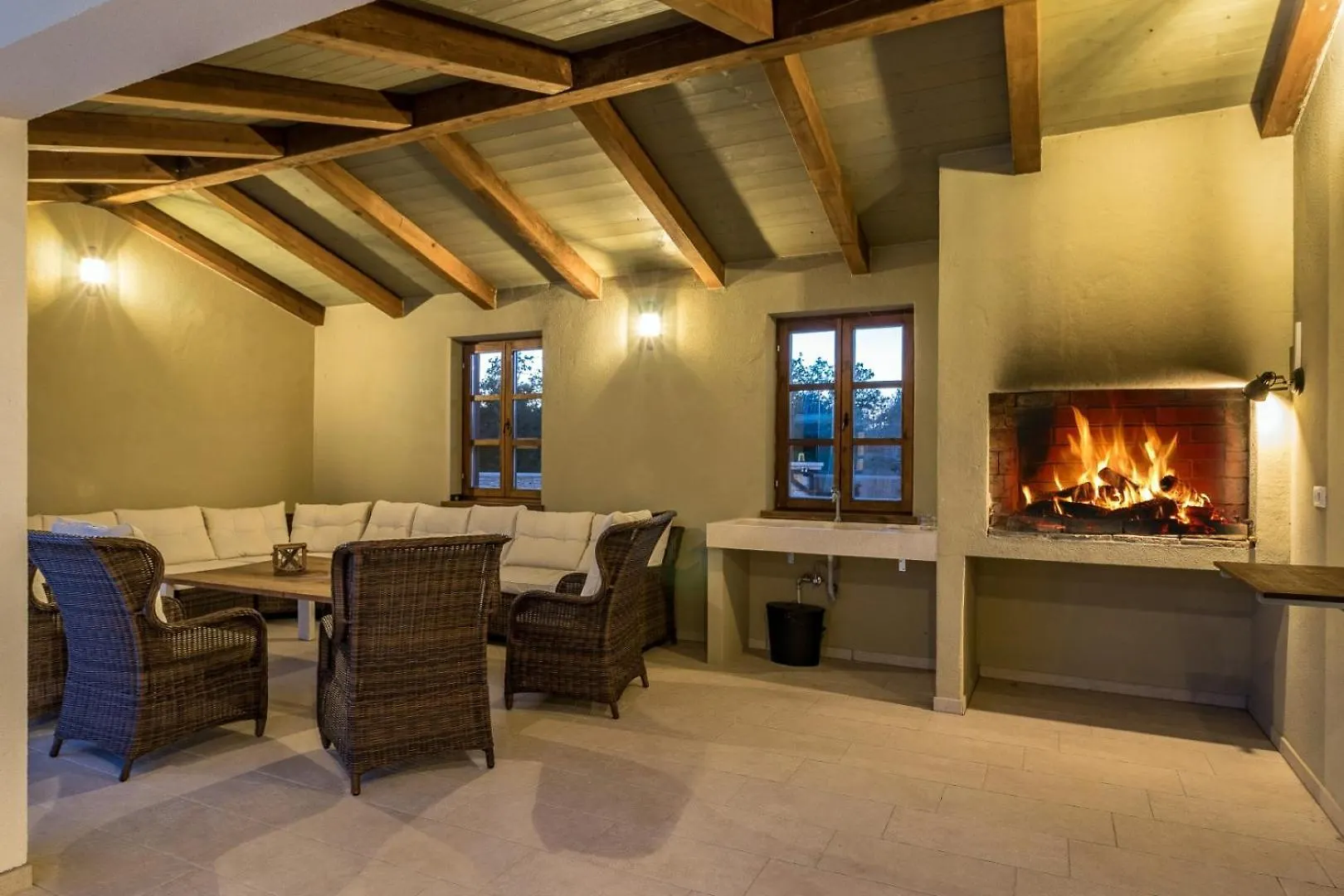 Villa Rajana For 14 Persons With Kids Playground & Pool Heating In Central Istria Svetvincenat Croatia